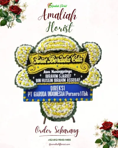 Papan Bunga Duka di Cikembar